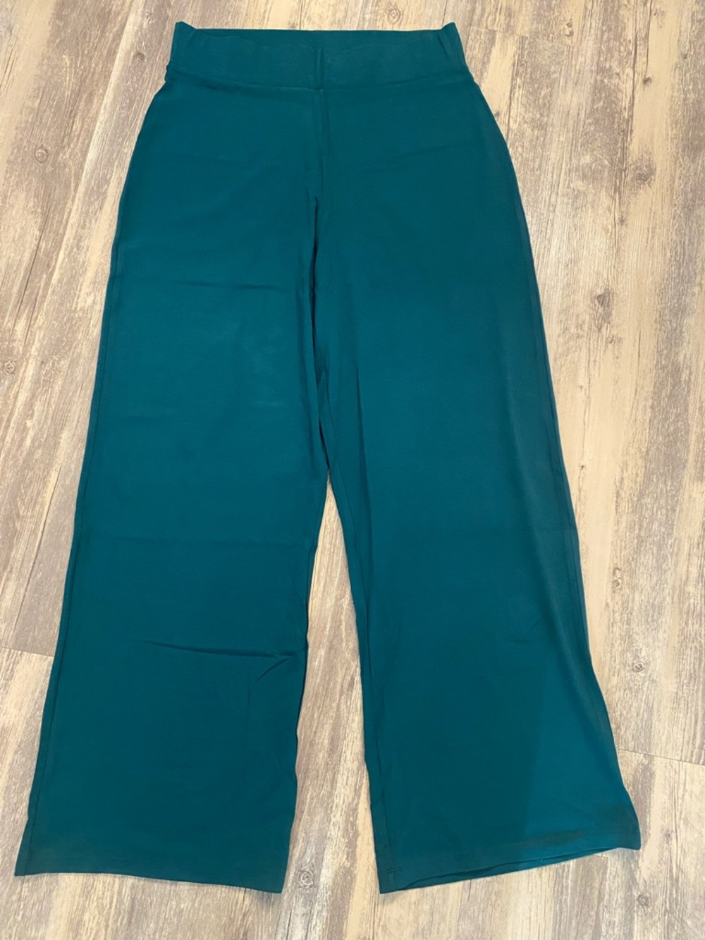 Kettlewell Straight Leg Lightweight Knit Pants Egyptian Teal Size LARGE (US 10)
